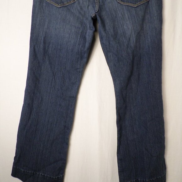 Old Navy 'The Flirt' Womens Dark Blue Denim Jeans Sz 14 Regular - Picture 12 of 12